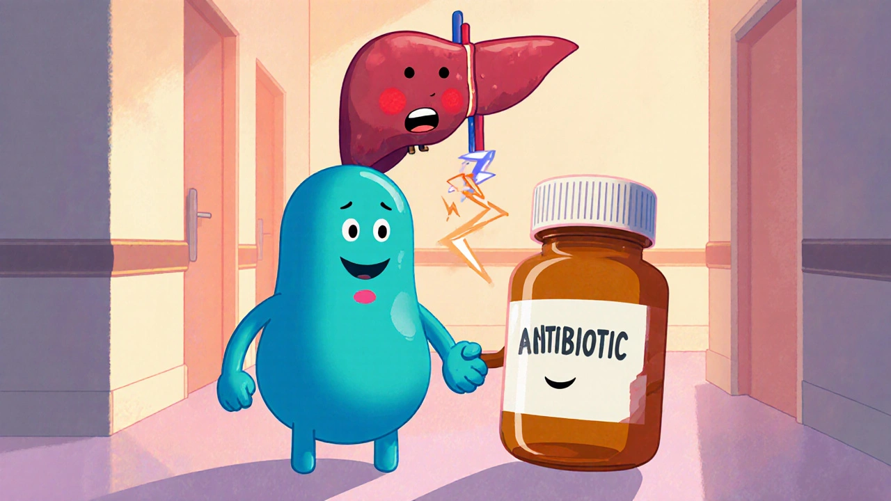 Antibiotic-Related Liver Injury: Hepatitis and Cholestasis Overview