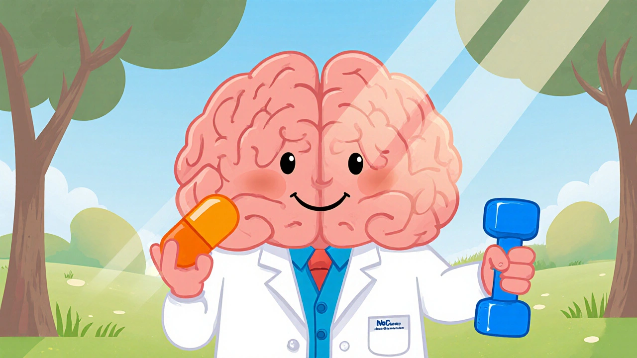 Desvenlafaxine + Exercise: Boost Depression Relief