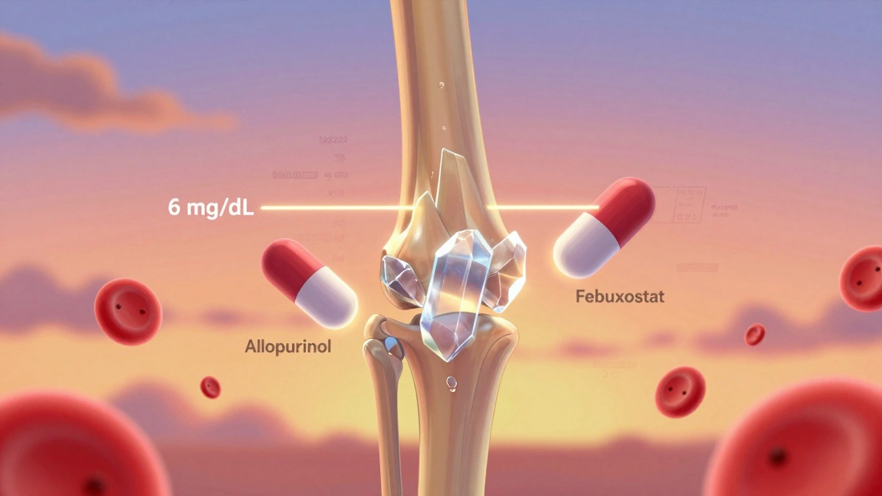 Urate Targets in Gout: How Allopurinol and Febuxostat Work to Reach Treatment Goals