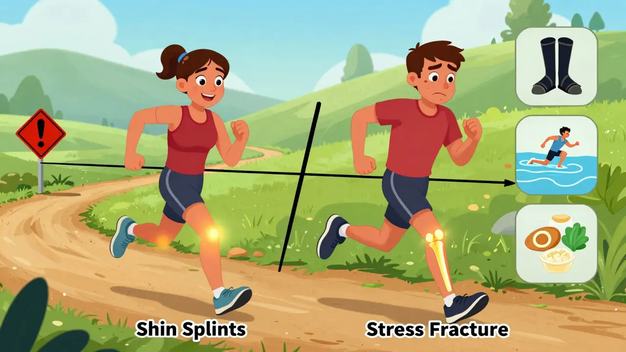 Shin Splints vs Stress Fractures: Evidence-Based Return-to-Run Plans That Actually Work