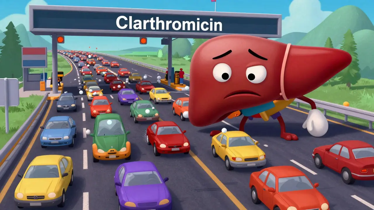 Clarithromycin Drug Interactions: Dangerous Combinations to Avoid